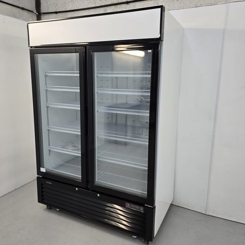 Double door tall bottle fridge