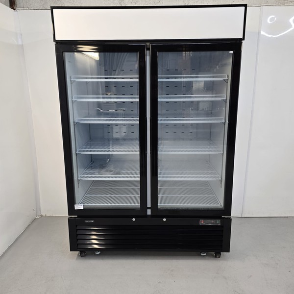 Shop Double door tall bottle fridge