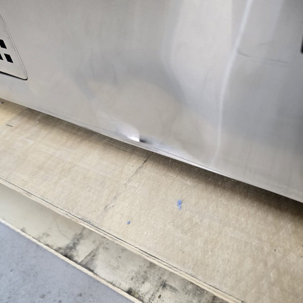 Three door bench fridge B Grade dammage