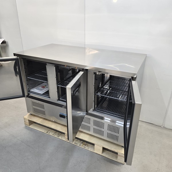 Three door bench fridge  for sale