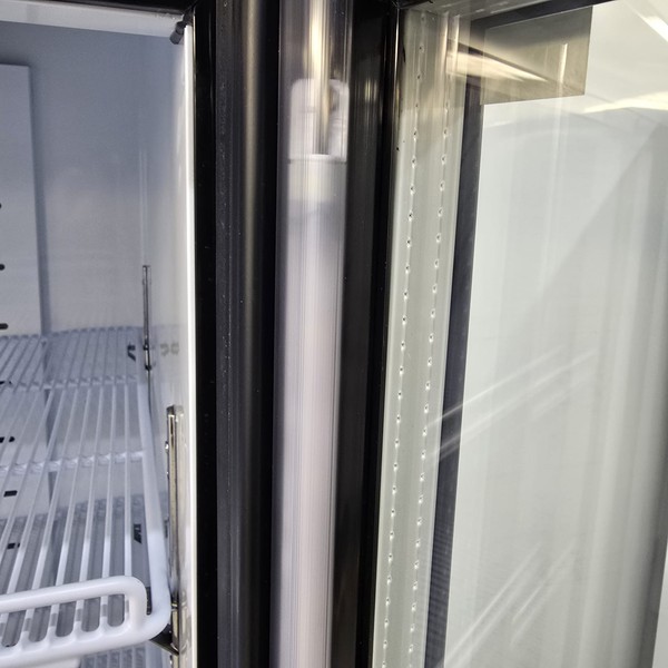 LED light display fridge