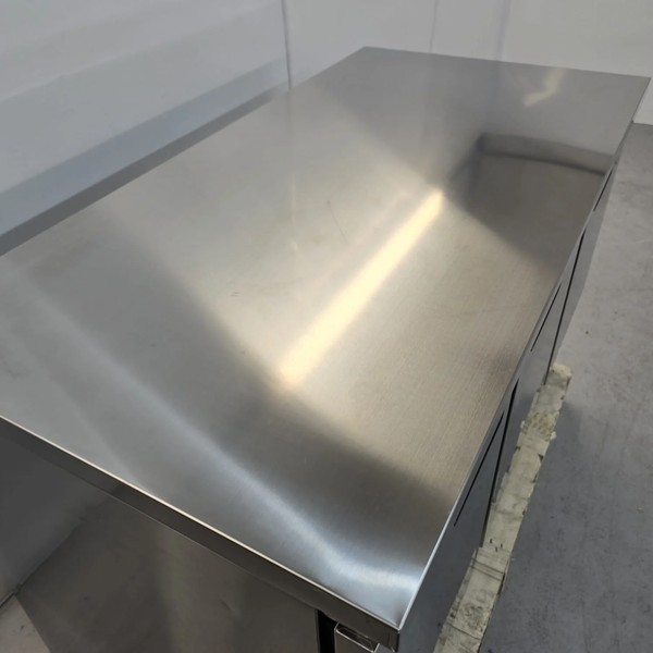 New Triple Door Bench Fridge