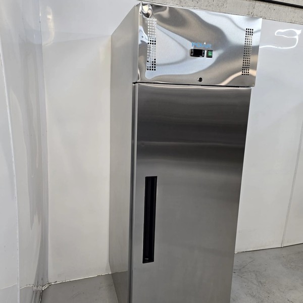 Polar Stainless Single Upright Fridge