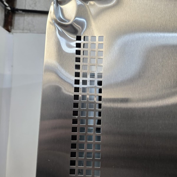 Polar Stainless Single Upright Fridge