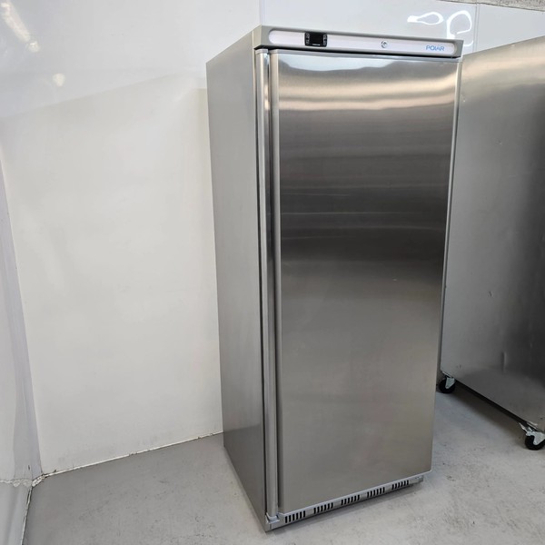 Stainless steel commercial freezer