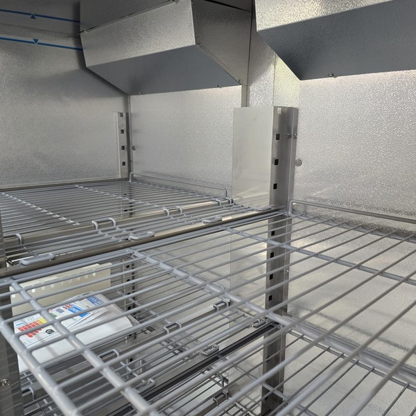 Double door commercial fridge large