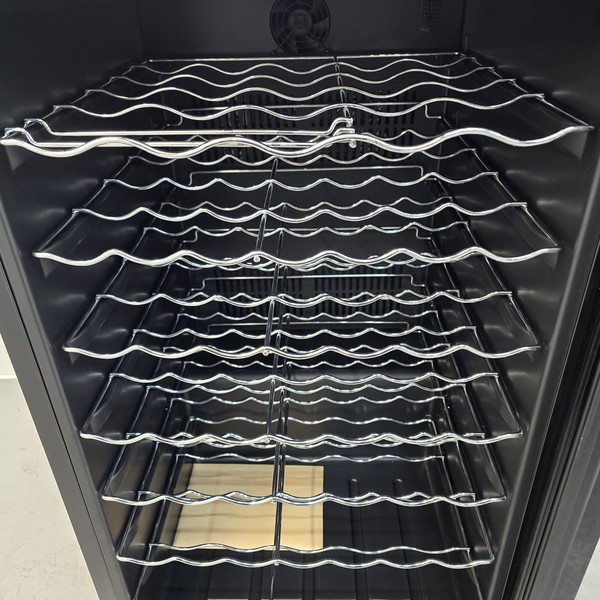 Display fridge for wine bottles