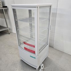 Pass through display fridge