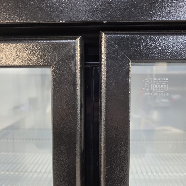 B Grade Tefcold Double Display Fridge