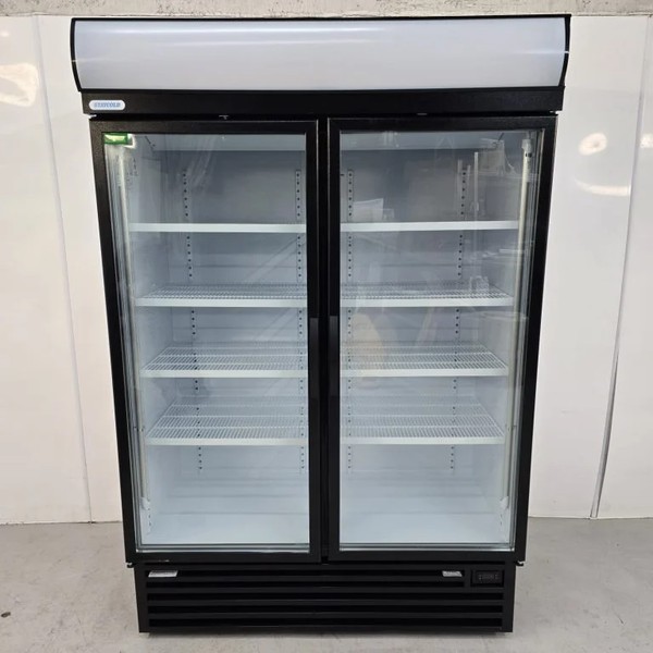 New B Grade Tefcold Double Display Fridge For Sale