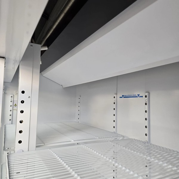 New Tefcold Double Display Fridge For Sale