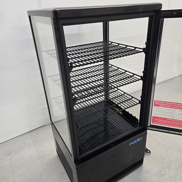 Cafe counter display fridge