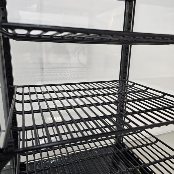 New B Grade Polar Energy Efficient Display Fridge Black 68 Litre CX577