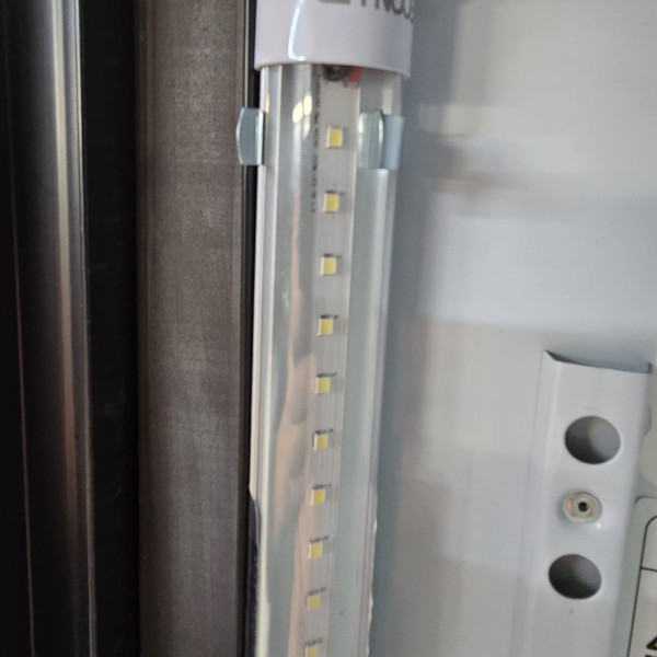 Display fridge with LED lighting