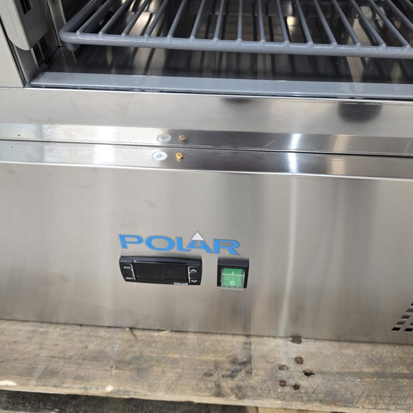 New Polar Triple Door Bench Fridge