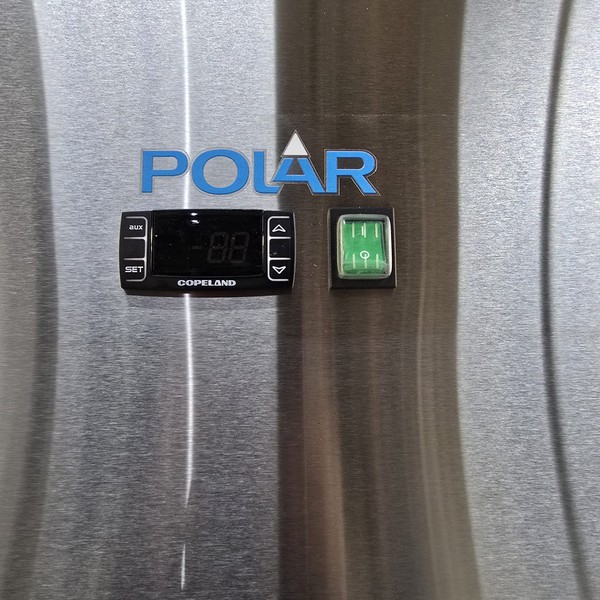 B Grade Polar Double Upright Fridge