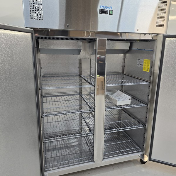 New Polar Double Upright Fridge For Sale