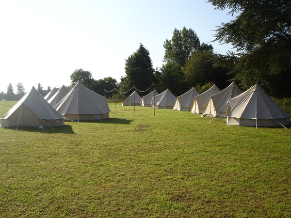 Job lot of bell tents for sale