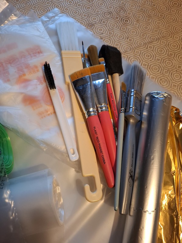 Chocolate Making Brushes