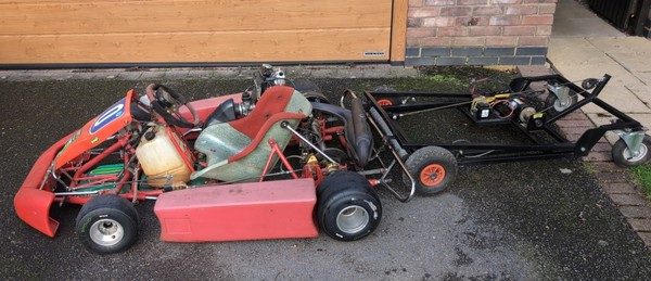 Mari Rotax Max Kart and Trailer