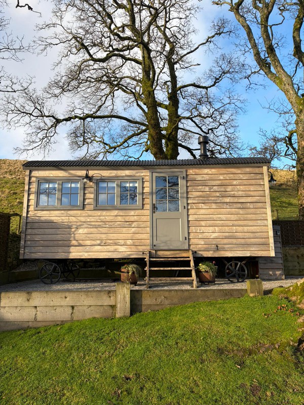 Herdsman Shepherd's Hut timber cladding