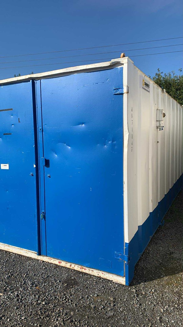 anti vandal steel storage container