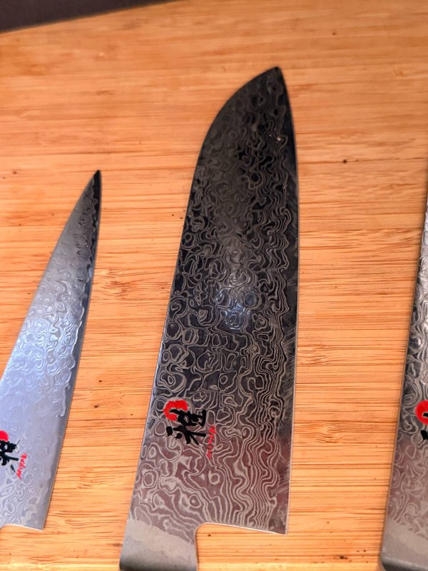 Miyabi 5000MCD Knives birchwood  handles