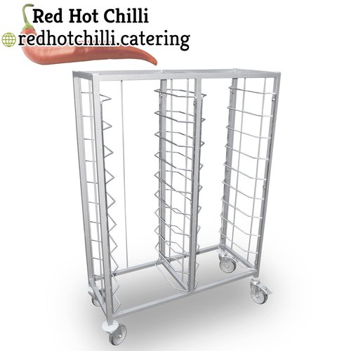 1m Stainless Steel Trolley Rack