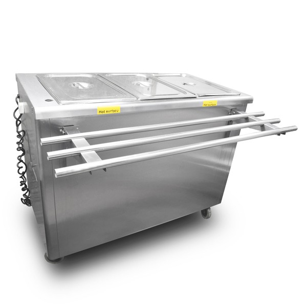 Secondhand Lincat Hot Cupboard Trolley