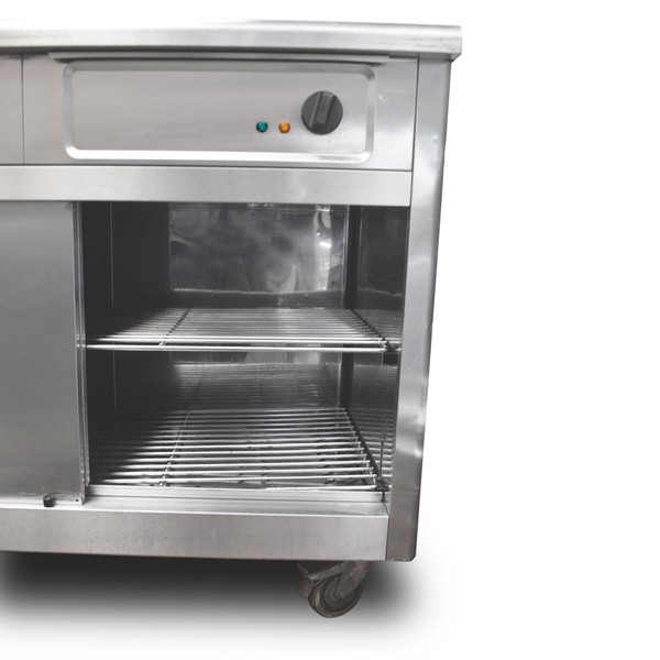 Used Lincat Hot Cupboard Trolley