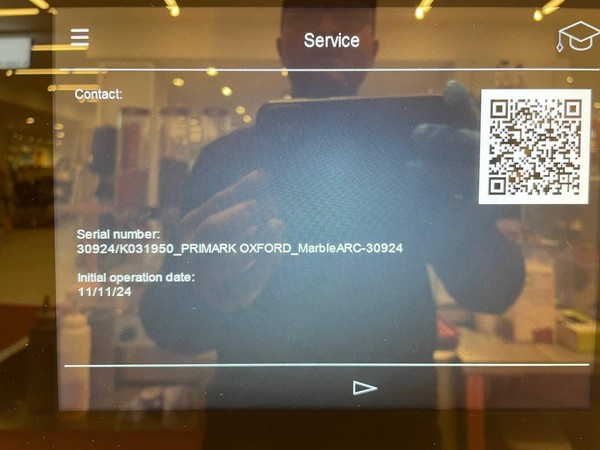 WMF 5000 S+ service information