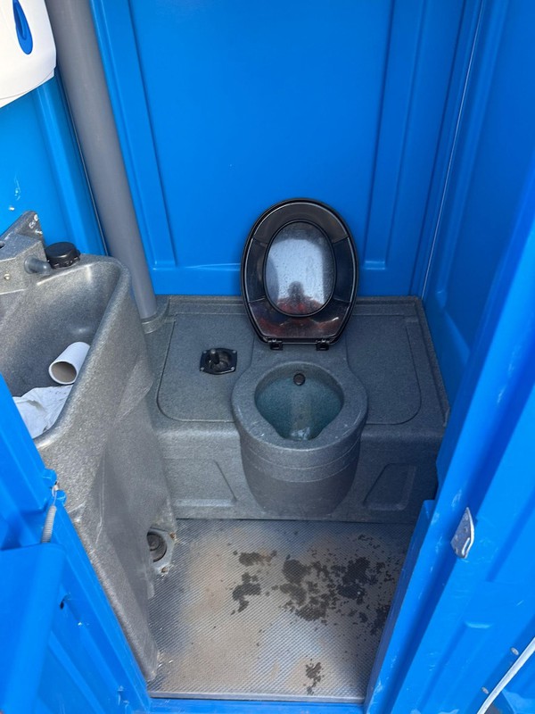 Blue Portable Toilets