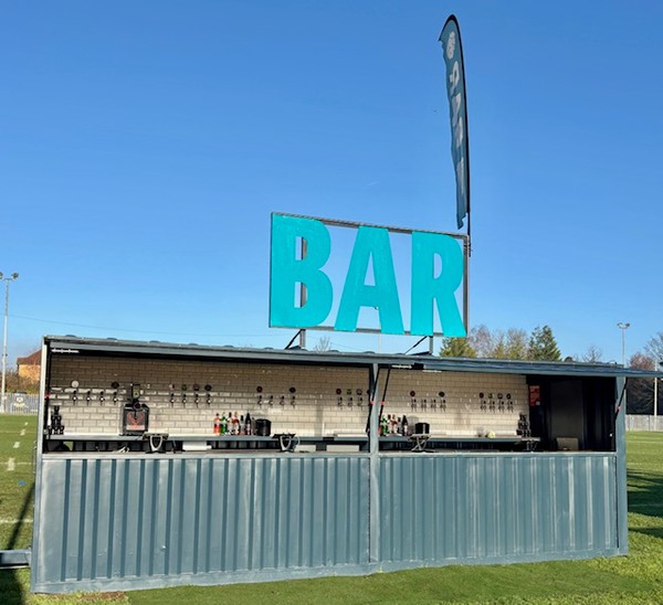 6.8m x 2.4m Festival Bar For Sale