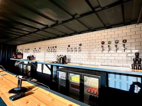 6.8m x 2.4m Festival Bar