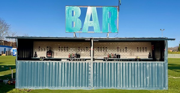 Used 6.8m x 2.4m Festival Bar For Sale
