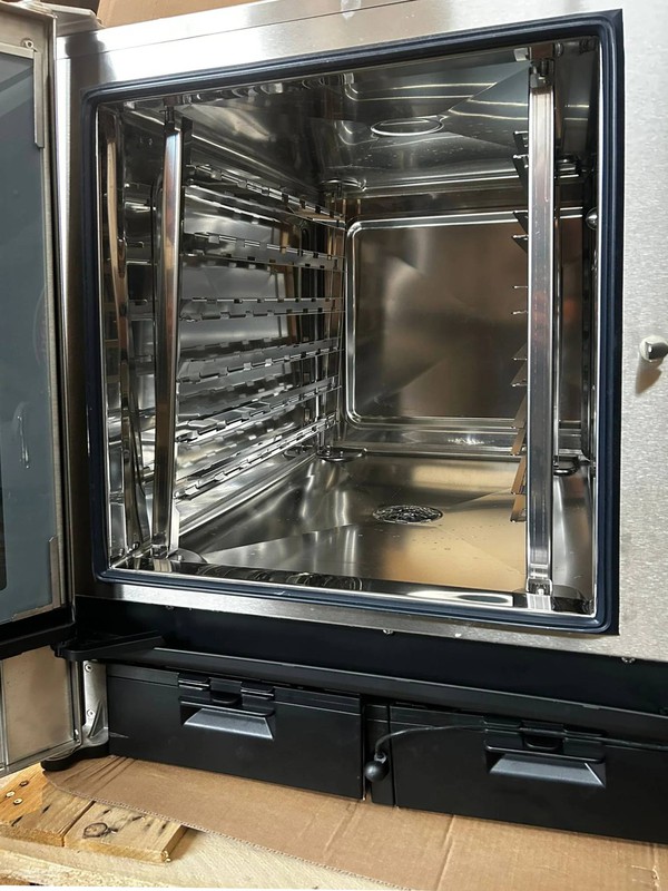 Stainless steel 6 Grid Combi Oven Gas