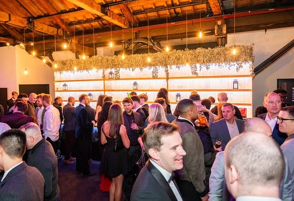 Secondhand 10x LED Wood Shelving Units For Sale