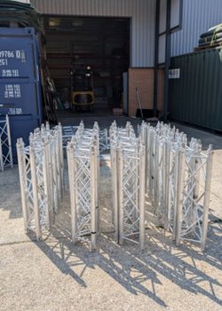 105x Milos Aluminium Truss Sections For Sale