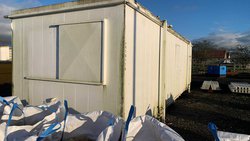 Spares or repair 32' x 10' anti vandal office canteen