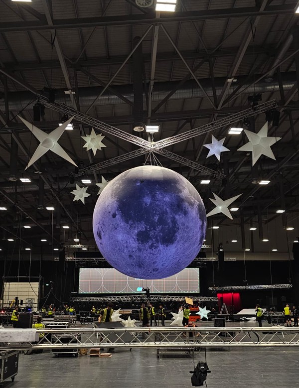 Secondhand 6m Diameter Inflatable Moon