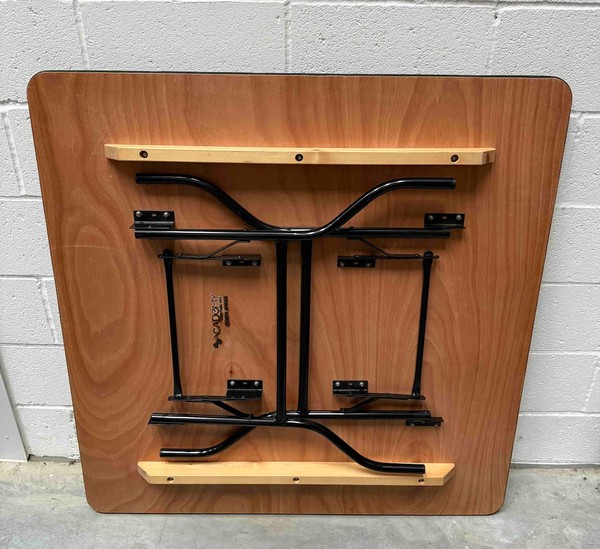 Secondhand 4x 4ft x 4ft Trestle Tables