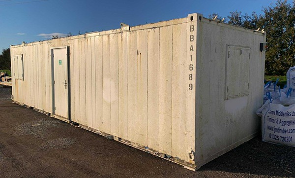 Secondhand 32' x 10' Anti Vandal Office Canteen For Sale