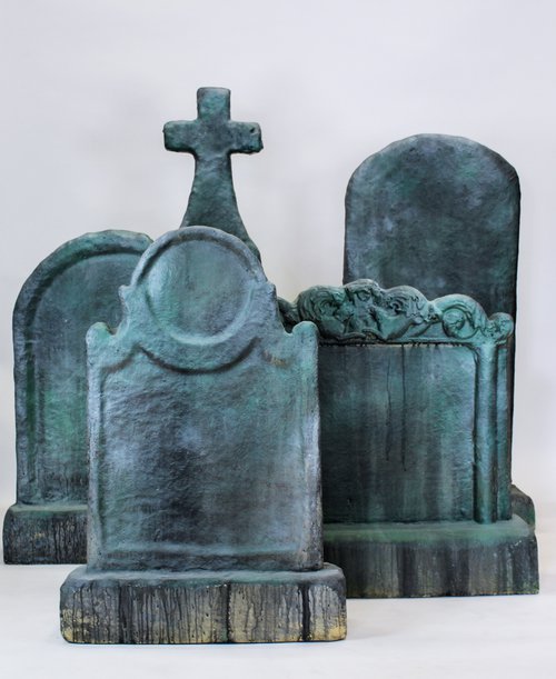6x Prop Gravestones For Sale