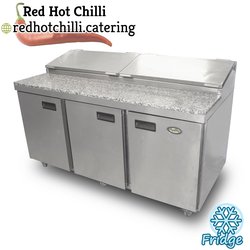 Foster FPS3GR Prep Fridge