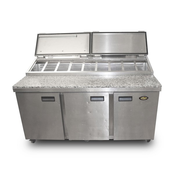 Foster 3 Door Prep Counter with Saladette