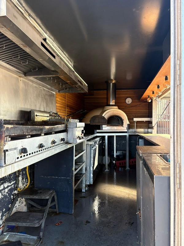Wood fired pizza truck for sale