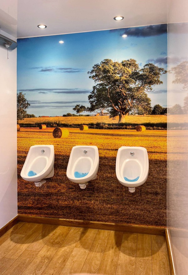 3+1 toilet trailer with urinals