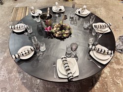 Large round table for 8-10