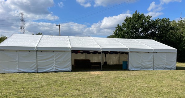 9m x 18m Clearspan Marquee For Sale