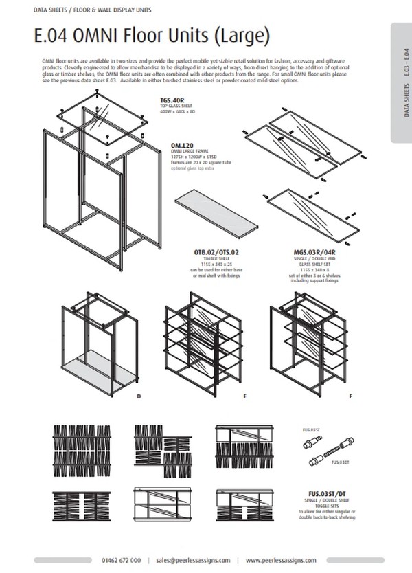 Peerless-Assigns Shop Fitting